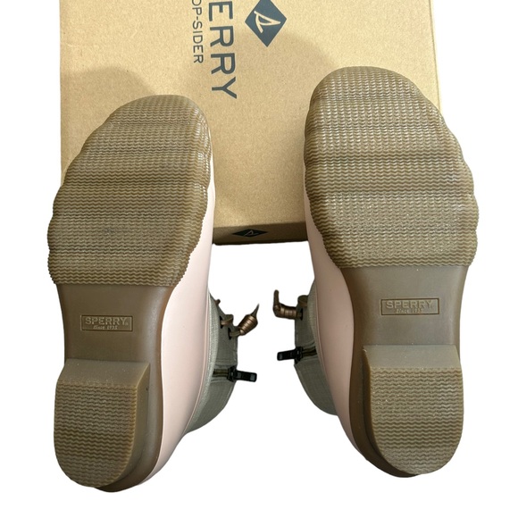 NEW Sperry Women's Saltwater Duck Booties - Rose Oat - Picture 6 of 8